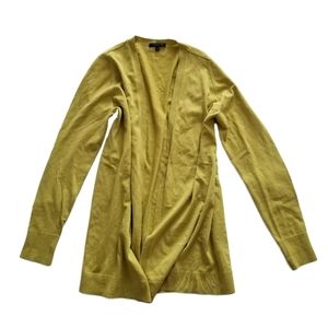 Lafayette 148 Neon Green Cardigan Sz Medium